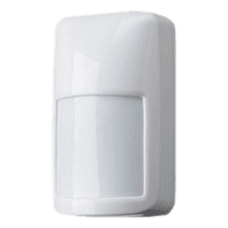 Detector de movimiento infrarrojo pasivo cableado para interiores con patrón de 90°