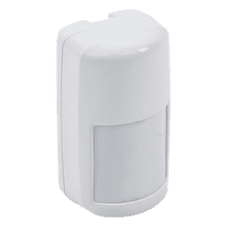 Detector de movimiento infrarrojo pasivo cableado para interiores con patrón de 90°