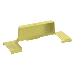 Tapa de Bajada Vertical FRSPJ4X4LYL, Para Canaleta FiberRunner® 12X4, Color Amarillo
