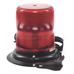 Baliza LED de Advertencia / SAE Clase I / 12-24 VDC / 11 Patrones de Destello / Montaje Magnético / 7" de Altura