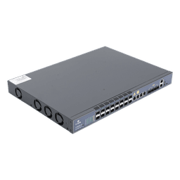 OLT de 16 puertos GPON con 8 puertos Uplink (4 puertos Gigabit Ethernet + 4 puertos SFP / puertos SFP+) hasta 2,048 ONUs