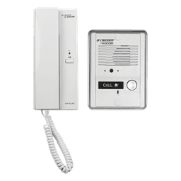 Kit de audio portero con un auricular (expandible hasta 3 auriculares)