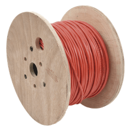 Carrete de 152 Metros (500 Pies) de Alambre / 2 x 14 AWG / Riser / BLINDADO / Tipo FPLR / Color Rojo / Para Aplicaciones en Sistemas de Detección de Incendio y Sistemas de Evacuación