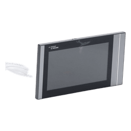 Monitor Analógico LCD de 7" 1080p (Full HD) a Color / Touch Screen / Soporta 2 Frentes de Calle y hasta 4 Monitores / Soporta Cámaras Analogicas (TURBOHD) para Tener Visión Adicional / Color Negro