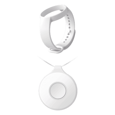 (AX PRO) Botón de Pánico Inalámbrico Portátil / IP54 / Indicador LED + (AX PRO) Pulsera para Botón de Pánico Portátil