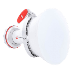 Antena asimétrica de 30° (30°H 20°V) 20.5 dBi tipo cuerno 5180-6000 MHz altamente eficiente, sin cables, sin perdidas, sin lóbulos listas para TwistPort