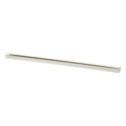 Canaleta LD10 de PVC rígido, con cinta adhesiva para instalación sin herramientas, de 38.4 x 24 x 3048 mm, Color Blanco Mate