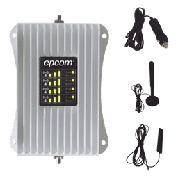 KIT Amplificador de Señal Celular Para Vehículo/ Soporta y Mejora la Señal Celular 5G, 4G LTE/ Múltiples Operadores, usuarios y dispositivos/ Ideal para Vehículo tipo Camioneta, Pick up o Sedán.