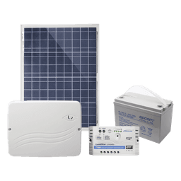 KIT Alarma Cloud Híbrido Alimentado por Celda Solar / Programación 100% vía WEB