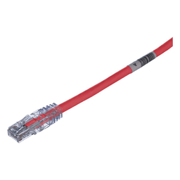 Cable de Parcheo TX6, UTP Cat6, 24 AWG, CM, Color Rojo, 4.57 Metros (15 Pies)