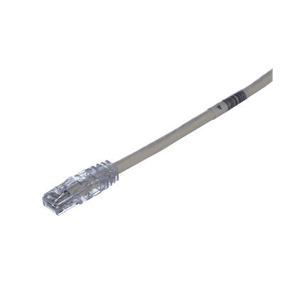 Cable de Parcheo TX6, UTP Cat6, 24 AWG, CM, Color Blanco, 7.62 Metros (25 Pies)