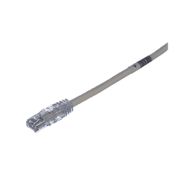 Cable de Parcheo TX6, UTP Cat6, 24 AWG, CM, Color Blanco, 7.62 Metros (25 Pies)