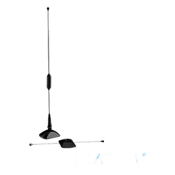 Antena Móvil UHF, Para Cristal (on Glass), Rango de Frecuencia 806-896 MHz.