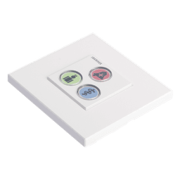Modulo de 3 Botones iluminados para habitación de Hospital / Alarma / Cancelar y Código Azul / BUS RS485 / Compatible con NX0019/B, NX1021 Y NX0015