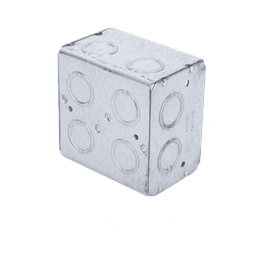 Caja Multigang de 2 Gangs/ Profundidad de 2-1/2 Pulgadas (6.35 cm)/ 12 Entradas de 1/2 - 3/4 Pulgadas (1.27 - 1.91 cm)