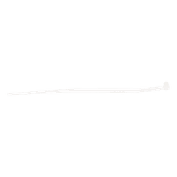 Cincho de plástico, Color Natural, 4.8 x 310 mm, Ideal para sujeción de cables (Bolsa con 100 piezas) 