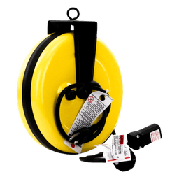 Carrete de Cable comercial (16/3 rudo), para 125 V CA, 10 A, 7.6 m de longitud con conector HBL5969VBLK.