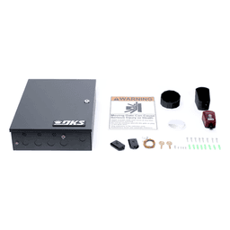 Cuadro de Mando Para Operadores Abatibles Doorking 6006-380 / Soporta Respaldo de Baterias 