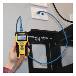 Tester  de Cable LAN Scout™ Jr. 2/ Para: Prueba aprobada/ Error de Cableado/ Falla de Circuito Abierto o Cortocircuito/ Par Dividido/ Blindaje.