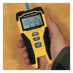 Tester  de Cable LAN Scout™ Jr. 2/ Para: Prueba aprobada/ Error de Cableado/ Falla de Circuito Abierto o Cortocircuito/ Par Dividido/ Blindaje.