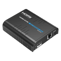 Receptor Compatible para Kits TT373KVM4.0 | Resolución 1080P @ 60 Hz | Soporta STP y UTP CAT6 | Control IR | Compatible con Switch Gigabit para control KVM múltiple.