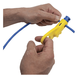 Kit de Instalación de cable UTP con Estuche (Desforrador + Ponchadora + Ponchadora 110).