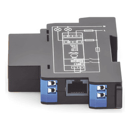 Relevador Inteligente / 2 Canales / 16 A por Canal / Wi-Fi 2.4 GHz / Bluetooth / Ethernet / Medición de Consumo AC / Montaje Riel DIN