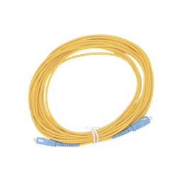 Jumper de Fibra Óptica Simplex, Monomodo, con Conectores SC/UPC-SC/UPC, de 10 Metros (32.81 Pies)