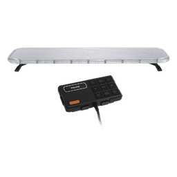 Kit de Equipamiento para Seguridad Pública / Barra LED 132 Hyperlux / Sirena 100W Mono-mando / Bocina 8 Ohms / Control de Tráfico Ámbar / 45 Patrones de Destello