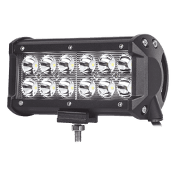 Barra de Luz de 12 LED, 1500 Lúmenes, 18 watts, 10-30 Vcc, IP67, 6.5 pulgadas