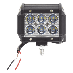 Luz de Trabajo de 6 LED, 1500 Lúmenes, 9 Watts, 10-30 Vcc, IP67, 4 pulgadas