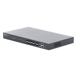 Deltra Stream - OLT de 8 Puertos GPON  / Conexión Hasta 1,024 ONUs / 1 Puerto Gigabit RJ45 Uplink / 2 Puertos SFP+ 10GbE Uplink / Fuentes Redundantes AC-AC (incluidas) /  Administración desde la Nube Sin Costo (DPMS)