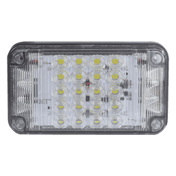  Luz de Advertencia de 7X4", Color Claro, Con Luces de Trabajo, Ideal para Ambulancias