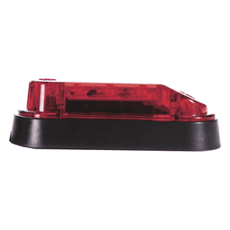 Luz de Advertencia de 7X4", Color Rojo, Con Luz de Trabajo, Ideal para Ambulancias