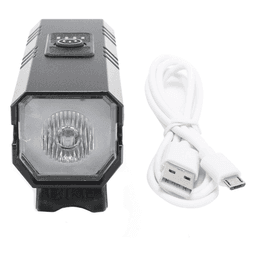 Luz Auxiliar Delantera Ultra Brillante, Para Bicicletas, 500 Lúmenes, Con Montaje Incluido