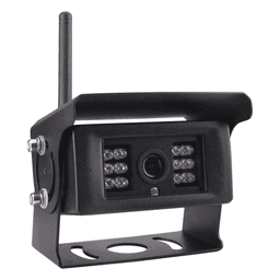 Sistema Profesional Inalámbrico de Cámara de Reversa Infrarroja y Monitor de 7" para Vehículos de Trabajo y Montacargas