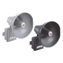 302GCX SelecTone® 30W Altavoz amplificado para zonas peligrosas, Listado por UL y cUL para Clase I, División 2, Grupos A, B, C y D; Clase II, División 2, Grupos F y G; Clase III, División 2, Grupos F y G; Clase III, 24 VCD color N