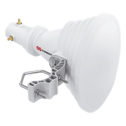Antena Sectorial Horn / 45° Asimétrica / 17 dBi / 4.9-6.4 GHz / RP-SMA / Sin Lóbulos Laterales