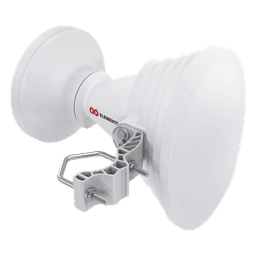 Antena Sectorial Horn / 45° Asimétrica / 17 dBi / 4.9-6.4 GHz / RP-SMA / Sin Lóbulos Laterales