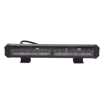 Barra de Luz de Advertencia, 2 Módulos de 6 LED, 11 Pulgadas Ámbar