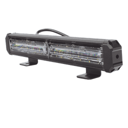 Barra de Luz de Advertencia, 2 Módulos de 6 LED, 11 Pulgadas Ámbar