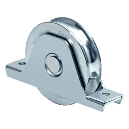 338 - Rueda de 10 cm / Capacidad Para Puertas de Hasta 380 kg / Canal Tipo "U"
