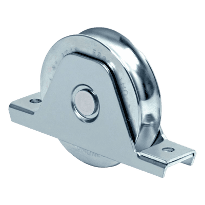 338 - Rueda de 12 cm / Capacidad Para Puertas de Hasta 400 kg / Canal Tipo "U"
