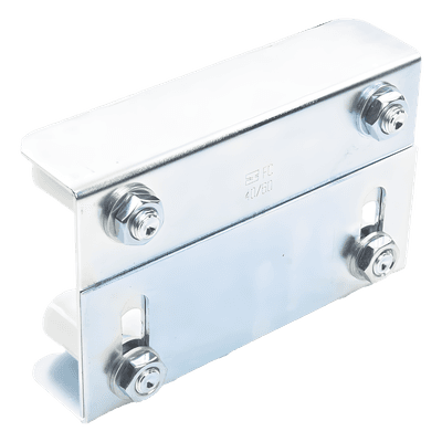 Guia Superior Ajustable Para Puertas Corredizas Con 4 Rodillos de 30 mm
