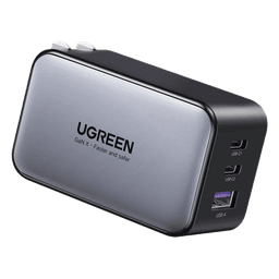 Cargador de 65W serie Nexode | 3 Puertos de Carga Rápida | 2 USB-C | 1 USB-A | Tecnología GaN II | Power Delivery 3.0 | Quick Charge 4.0 | Chip Confiable y Carga Inteligente | Optimiza la Experiencia de Carga | Carcasa Ignifuga