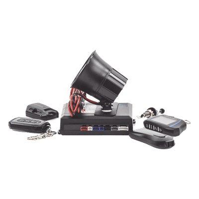 Kit de Alarma Vehicular Profesional y arranque remoto todo en uno de dos vías con rango de 1KM compatible con GPS X1-MAX LTE