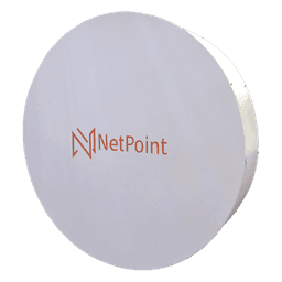 Antena de parabola profunda, blindada, con supresión al ruido de 2 ft, 4.9-6.4 GHz, Ganancia 30 dBi con SLANT de 45 ° y 90 °, ideal para hasta 30 km, Conectores N-hembra, montaje con alineación milimétrica.