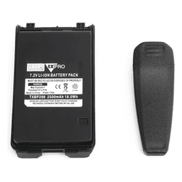 Batería Li-Ion / 2500 mAh / Sin Efecto Memoria / Baja Autodescarga / Clip Integrado