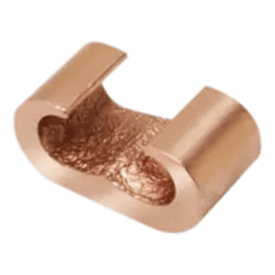 Conector Mecánico tipo YGHC-C, compresión en forma C para  calibre mínimo 1 tre- 2/0 tre y conductor máximo 6 sol - 2 tre.