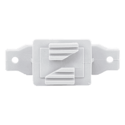 Aislador de Paso Gris Reforzado para Cercos Eléctricos / Aislamiento hasta 18 kV / Resistente a Clima Extremo / Polipropileno y Policarbonato